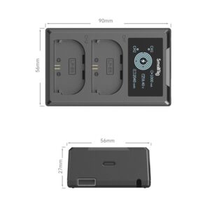 SmallRig 4084 – Sạc pin đôi LP-E6NH cho máy Canon chính hãng, hình ảnh thực tế mua tại HL Studio Pin sạc thẻ nhớ 2