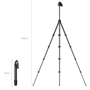 2026-10-13 TBQP Báo Giá Hà Nội - HCM - SmallRig 5473 – Chân máy quay cao 160cm tích hợp kẹp điện thoại 9 SmallRig 5473 – Chân máy quay cao 160cm tích hợp kẹp điện thoại chính hãng, hình ảnh thực tế mua tại HL Studio Tripod SmallRig 9