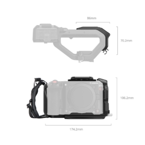 SmallRig 5657 – Khung cho máy ảnh Canon EOS C50 chính hãng, hình ảnh thực tế mua tại HL Studio Khung bảo vệ máy ảnh ( Camera Cage chính hãng ) 2