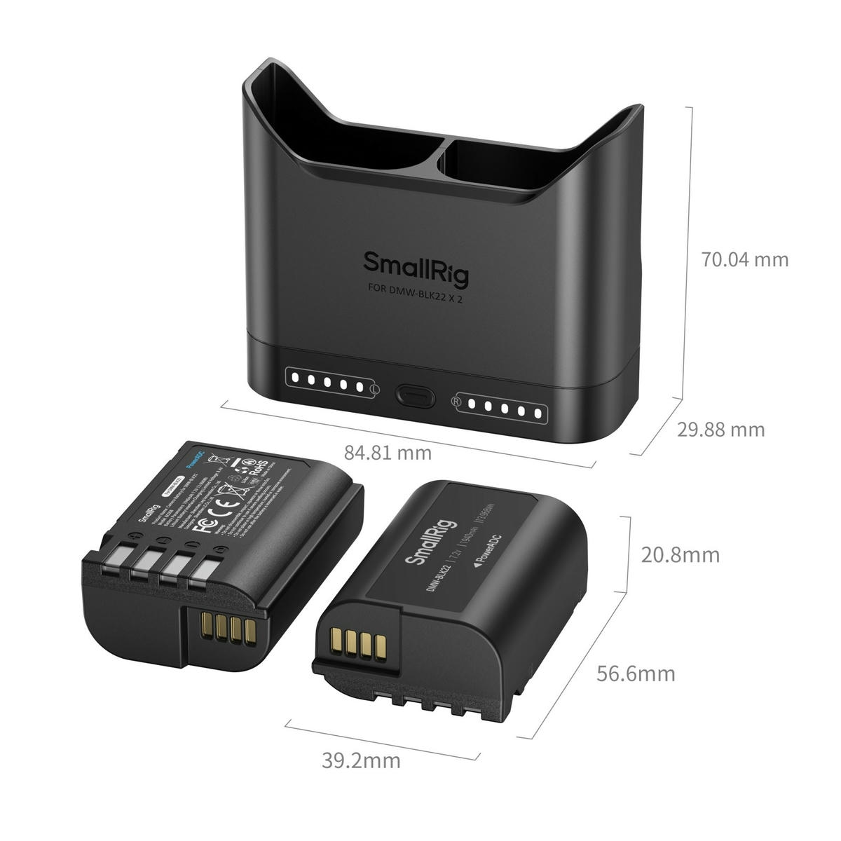 2026-10-18 TBQP Báo Giá Hà Nội - HCM - SmallRig 5487 – Combo 2 pin 1 sạc DMW-BLK22 cho máy ảnh Panasonic Lumix 8 SmallRig 5487 – Combo 2 pin 1 sạc DMW-BLK22 cho máy ảnh Panasonic Lumix chính hãng, hình ảnh thực tế mua tại HL Studio Pin sạc thẻ nhớ 8