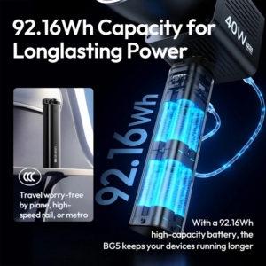 2026-10-14 TBQP Báo Giá Hà Nội - HCM - Ulanzi BG5 – Tay cầm pin cầm tay 92.16Wh P012 18 Ulanzi BG5 – Tay cầm pin cầm tay 92.16Wh P012 chính hãng, hình ảnh thực tế mua tại HL Studio Phụ Kiện Studio 18