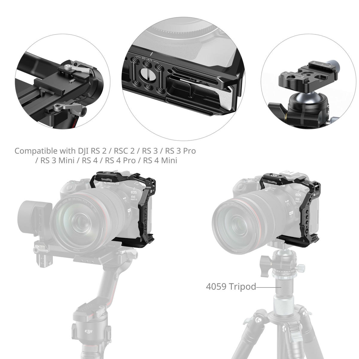 2026-10-12 TBQP Báo Giá Hà Nội - HCM - Khung Smallrig 5953 “HawkLock” cho Canon EOS R6 Mark III / R6 Mark II / R5 Mark II 8 Khung Smallrig 5953 “HawkLock” cho Canon EOS R6 Mark III / R6 Mark II / R5 Mark II chính hãng, hình ảnh thực tế mua tại HL Studio Khung bảo vệ máy ảnh ( Camera Cage chính hãng ) 8