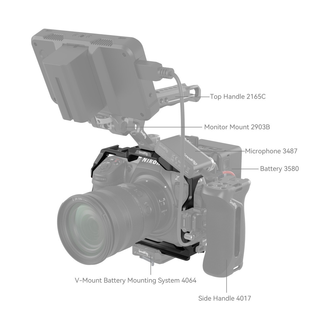 2026-10-16 TBQP Báo Giá Hà Nội - HCM - Khung máy ảnh SmallRig 3940 cho máy ảnh Nikon Z8 8 Khung máy ảnh SmallRig 3940 cho máy ảnh Nikon Z8 chính hãng, hình ảnh thực tế mua tại HL Studio Khung bảo vệ máy ảnh ( Camera Cage chính hãng ) 8