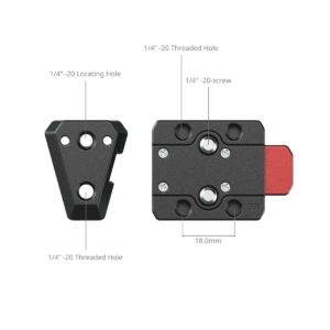 SmallRig 6021 – Bộ đế gắn nhanh V-Lock chính hãng, hình ảnh thực tế mua tại HL Studio Phụ Kiện Studio 2