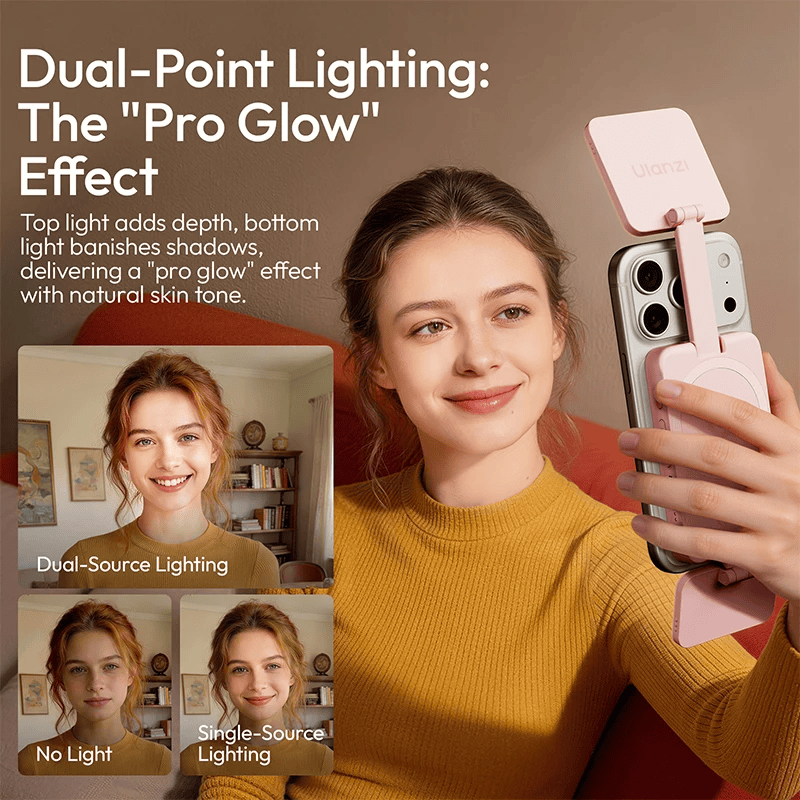 2026-10-14 TBQP Báo Giá Hà Nội - HCM - Ulanzi GL01 – Đèn led selfie pin 750mAh Magsafe L287/ L288 3 Ulanzi GL01 – Đèn led selfie pin 750mAh Magsafe L287/ L288 chính hãng, hình ảnh thực tế mua tại HL Studio Đèn Led Quay Phim 3