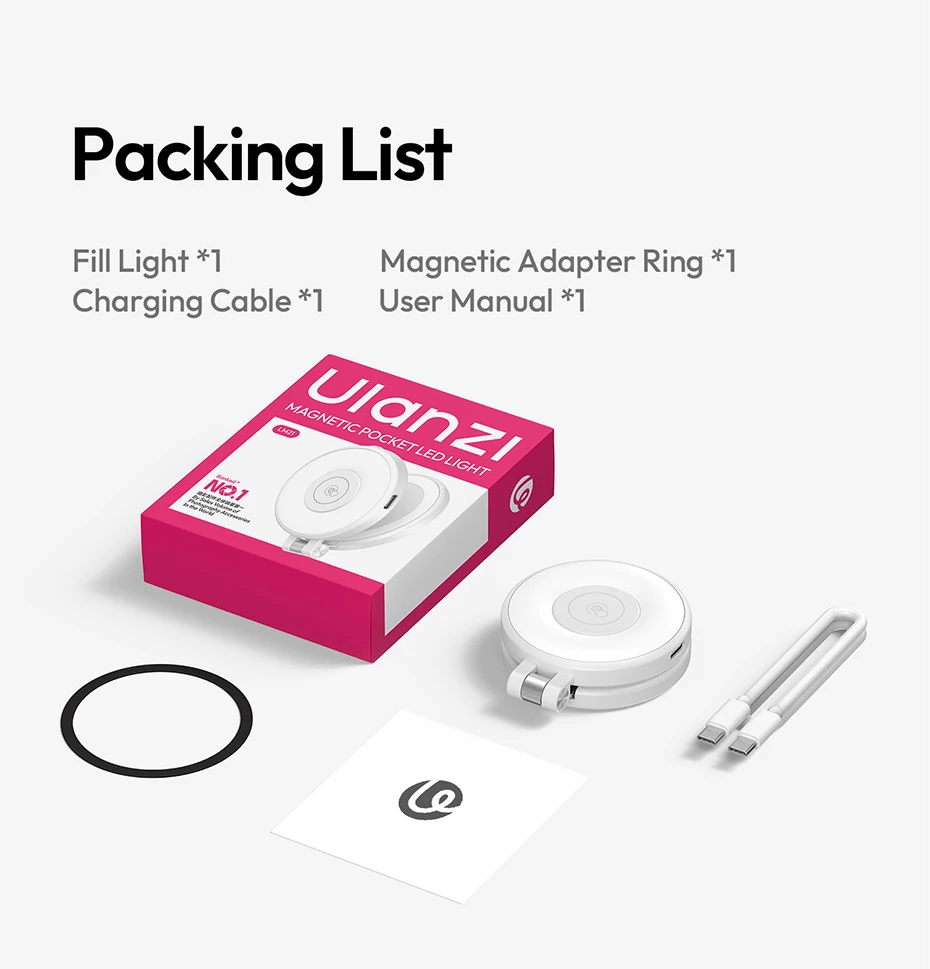 2026-10-13 TBQP Báo Giá Hà Nội - HCM - Ulanzi LM21 – Đèn led Fill light Selfie Magsafe L236/ L237 9 Ulanzi LM21 – Đèn led Fill light Selfie Magsafe L236/ L237 chính hãng, hình ảnh thực tế mua tại HL Studio Đèn Led Quay Phim 9