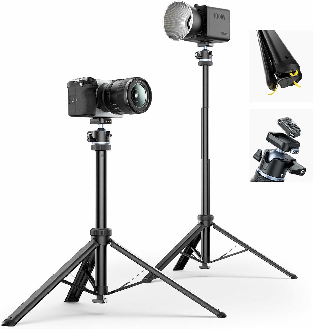 2026-10-12 TBQP Báo Giá Hà Nội - HCM - Ulanzi MT93 – Chân Tripod tự động mở với đầu Ball Head Uka T202 2 Ulanzi MT93 – Chân Tripod tự động mở với đầu Ball Head Uka T202 chính hãng, hình ảnh thực tế mua tại HL Studio Tripod Ulanzi 2