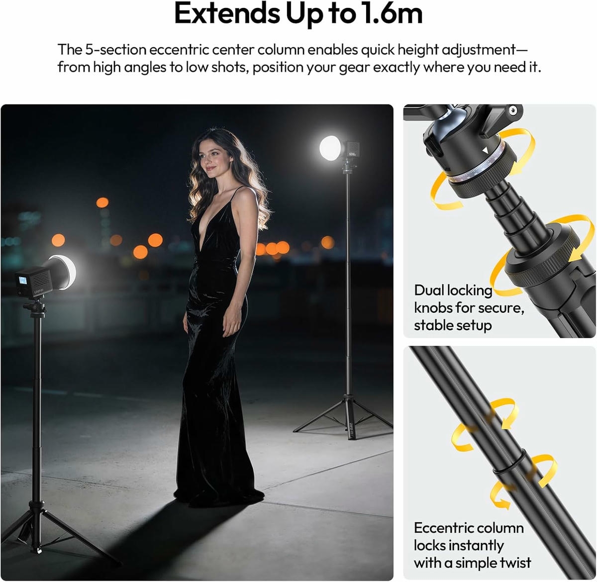2026-10-12 TBQP Báo Giá Hà Nội - HCM - Ulanzi MT93 – Chân Tripod tự động mở với đầu Ball Head Uka T202 7 Ulanzi MT93 – Chân Tripod tự động mở với đầu Ball Head Uka T202 chính hãng, hình ảnh thực tế mua tại HL Studio Tripod Ulanzi 7