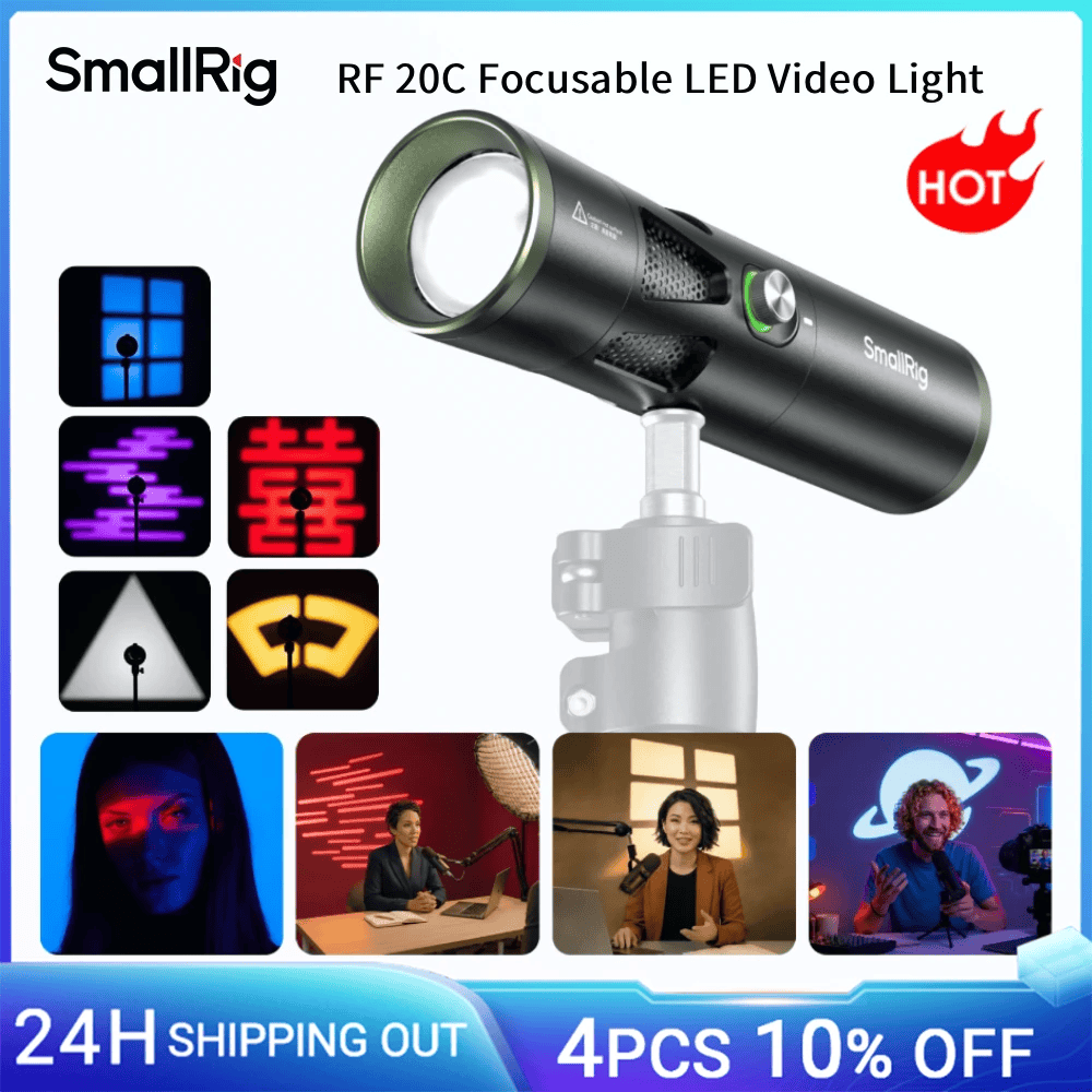 2026-10-22 TBQP Báo Giá Hà Nội - HCM - SmallRig RF 20C (5335) – Đèn led quay phim cầm tay 20W tạo hiệu ứng 4 SmallRig RF 20C (5335) – Đèn led quay phim cầm tay 20W tạo hiệu ứng chính hãng, hình ảnh thực tế mua tại HL Studio Đèn Led Quay Phim 4
