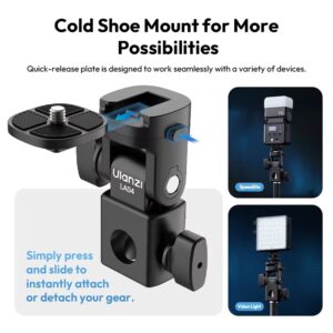 2026-10-14 TBQP Báo Giá Hà Nội - HCM - Ulanzi LA04 – Bộ mount giá đỡ chuyển đổi cho chân đèn và tấm tháo lắp nhanh L121 11 Ulanzi LA04 – Bộ mount giá đỡ chuyển đổi cho chân đèn và tấm tháo lắp nhanh L121 chính hãng, hình ảnh thực tế mua tại HL Studio Phụ Kiện Studio 11
