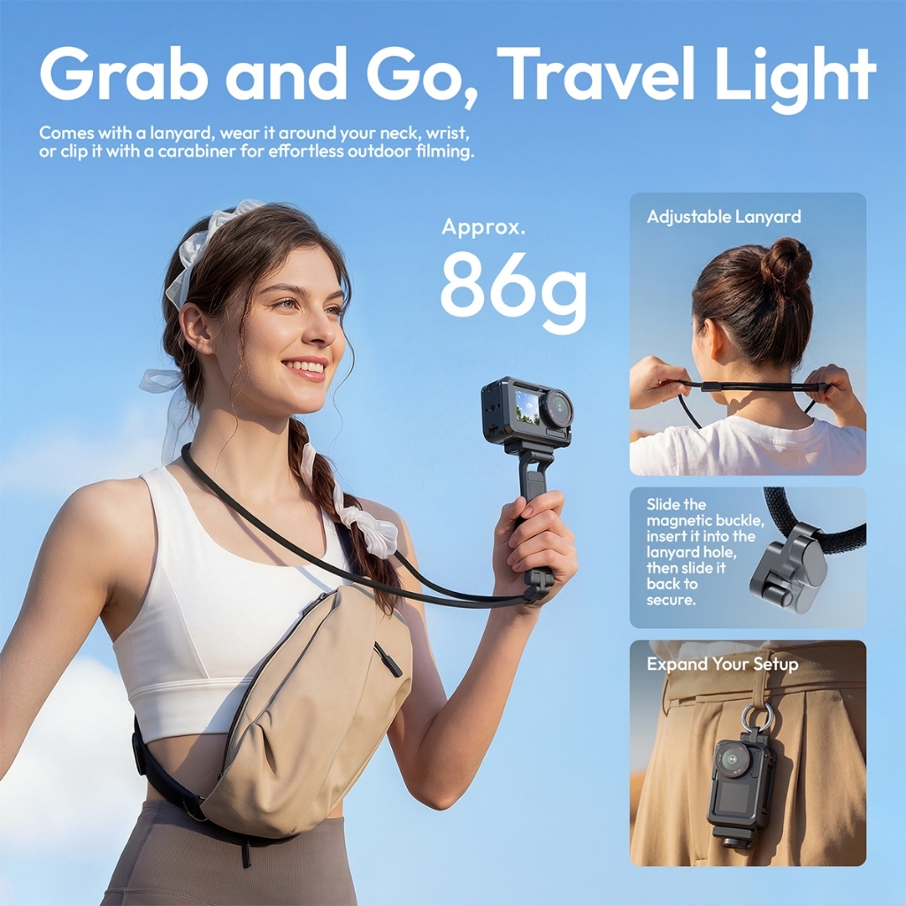 2026-10-13 TBQP Báo Giá Hà Nội - HCM - Ulanzi MA70 – Chân máy tripod cho DJI Action 3/4/5 C115 7 Ulanzi MA70 – Chân máy tripod cho DJI Action 3/4/5 C115 chính hãng, hình ảnh thực tế mua tại HL Studio Tripod Ulanzi 7