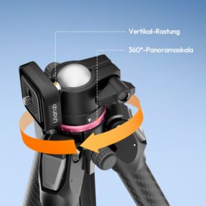 Ulanzi TZ01 – Chân máy đa năng 2in1 sợi carbon kèm tấm đế tháo nhanh S069 chính hãng, hình ảnh thực tế mua tại HL Studio Tripod Ulanzi 19