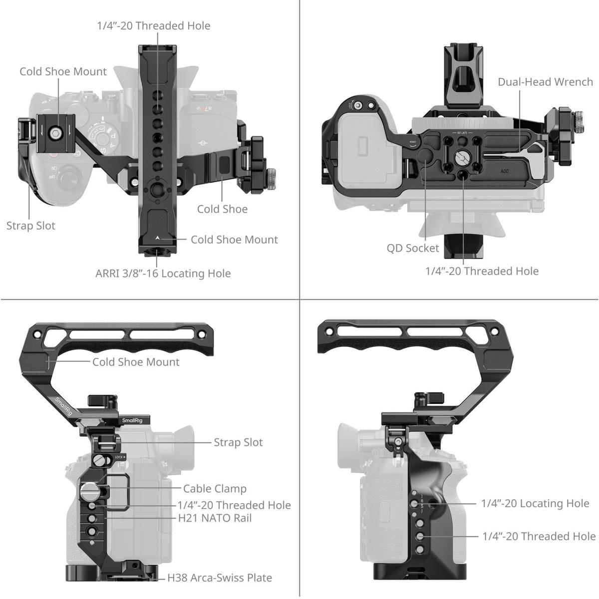 2026-10-16 TBQP Báo Giá Hà Nội - HCM - Khung SmallRig 6703 cho máy ảnh Sony Alpha 7R VI 5 Khung SmallRig 6703 cho máy ảnh Sony Alpha 7R VI chính hãng, hình ảnh thực tế mua tại HL Studio Khung bảo vệ máy ảnh ( Camera Cage chính hãng ) 5