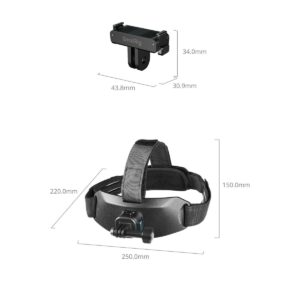 SmallRig 6304 – Giá đỡ đeo đầu cho DJI Osmo Action 6/ Nano chính hãng, hình ảnh thực tế mua tại HL Studio Phụ Kiện Studio 2