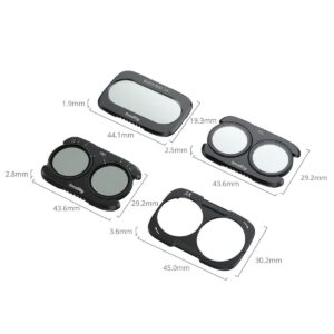 SmallRig 6477 – Bộ lọc tách Filter (CPL+VND+Black Mist 1/4) cho DJI Osmo Pocket 4P chính hãng, hình ảnh thực tế mua tại HL Studio Bộ lọc ống kính ( Kính Lọc ) 2