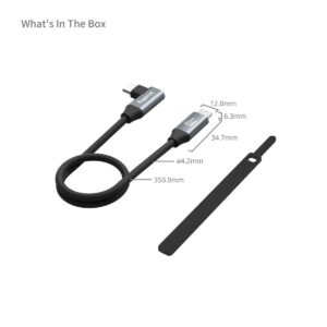 2026-10-13 TBQP Báo Giá Hà Nội - HCM - Cáp dữ liệu SmallRig 4790 35cm USB-C (thẳng) sang USB-C (góc cạnh) 9 Cáp dữ liệu SmallRig 4790 35cm USB-C (thẳng) sang USB-C (góc cạnh) chính hãng, hình ảnh thực tế mua tại HL Studio Phụ Kiện Studio 9