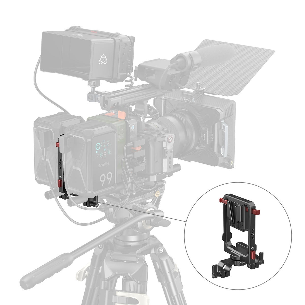 2026-10-12 TBQP Báo Giá Hà Nội - HCM - SmallRig 6273 – Tấm gắn pin V-Mount xoay 90° kẹp thanh kép 15mm 5 SmallRig 6273 – Tấm gắn pin V-Mount xoay 90° kẹp thanh kép 15mm chính hãng, hình ảnh thực tế mua tại HL Studio Phụ Kiện Studio 5