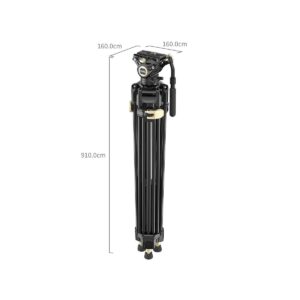 Chân máy quay SmallRig AD-01Pro Heavy-Duty Fluid Head 3751P chính hãng, hình ảnh thực tế mua tại HL Studio Tripod SmallRig 2