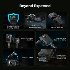 Khung bảo vệ SmallRig 6715 cho DJI Osmo 360 II (Advanced Edition) chính hãng, hình ảnh thực tế mua tại HL Studio Khung bảo vệ máy ảnh ( Camera Cage chính hãng ) 2