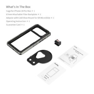 2026-10-12 TBQP Báo Giá Hà Nội - HCM - Khung SmallRig Standard cho iPhone 18 Pro Max 6901 12 Khung SmallRig Standard cho iPhone 18 Pro Max 6901 chính hãng, hình ảnh thực tế mua tại HL Studio Khung bảo vệ máy ảnh ( Camera Cage chính hãng ) 12