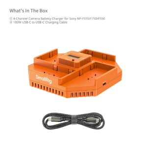 2026-10-13 TBQP Báo Giá Hà Nội - HCM - SmallRig 4837B – Bộ sạc nhanh 4 pin PD 100W cho Sony NP-F970 / F750 / F550 11 SmallRig 4837B – Bộ sạc nhanh 4 pin PD 100W cho Sony NP-F970 / F750 / F550 chính hãng, hình ảnh thực tế mua tại HL Studio Pin sạc thẻ nhớ 11