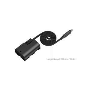 SmallRig 6414 – Pin ảo Dummy USB-C to LP-E6P dạng xoắn cho máy ảnh Canon chính hãng, hình ảnh thực tế mua tại HL Studio Pin sạc thẻ nhớ 2