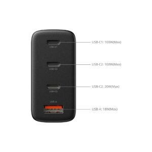 SmallRig 6564 – Bộ sạc nhanh GaN 100W (1 USB-A + 3 USB-C) chính hãng, hình ảnh thực tế mua tại HL Studio Pin sạc thẻ nhớ 2