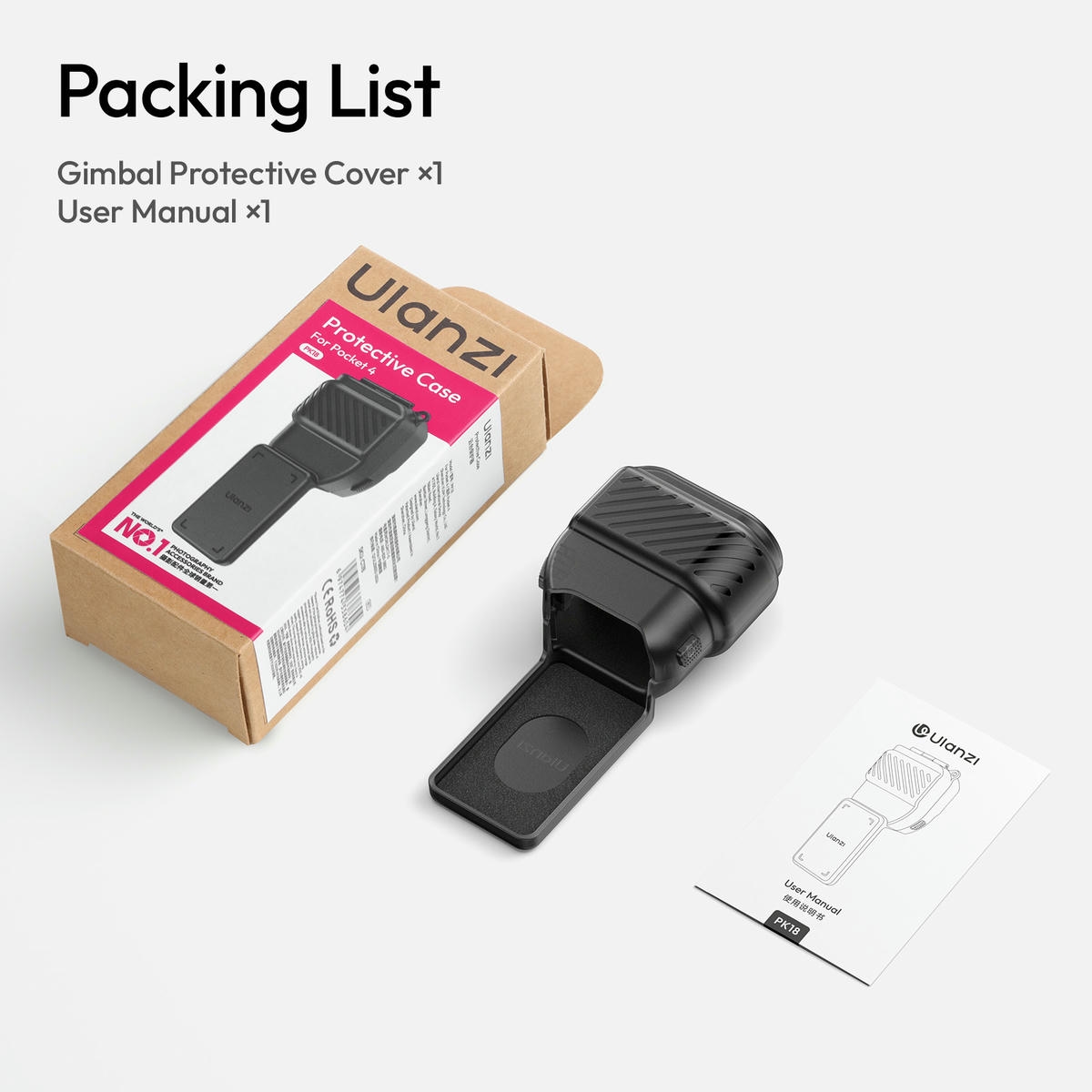 Ulanzi Pk18 Op Bao Ve Cho Dji Pocket 4 C178 6