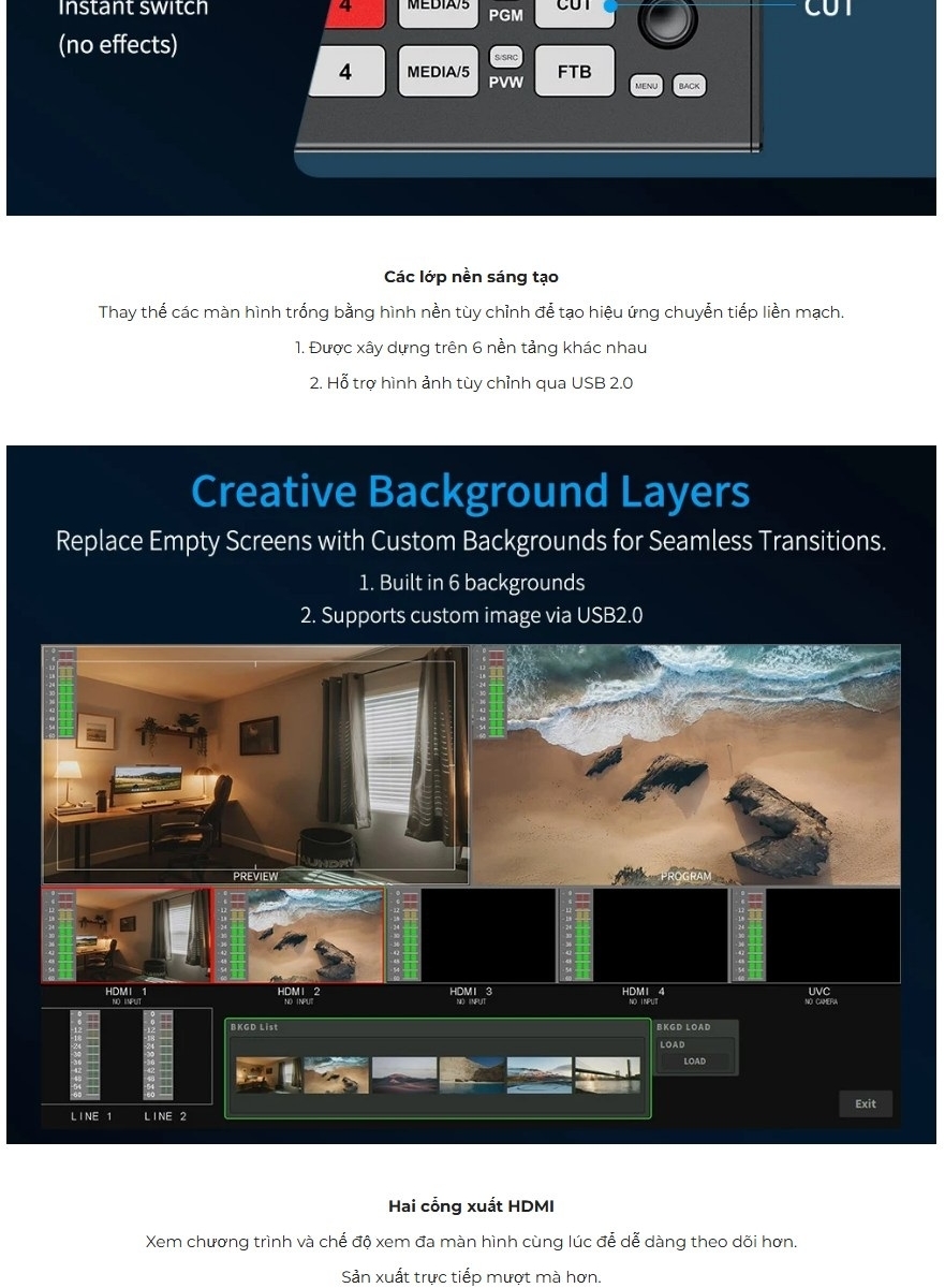 Ban Tron Livestream Feelworld Livepro L3 Pro 4 Hdmi4 Sdi1 Uvc 10 Hlstudio 012