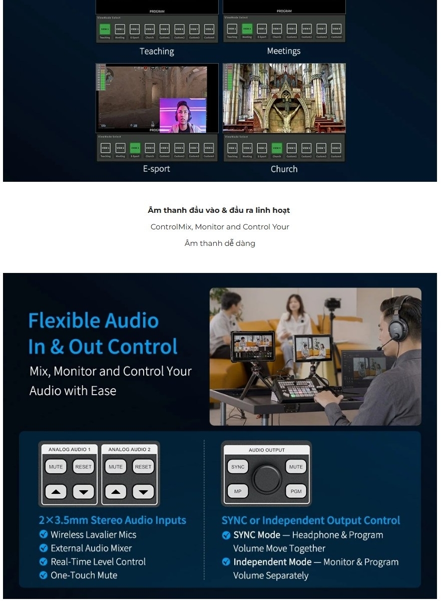 Ban Tron Livestream Feelworld Livepro L3 Pro 4 Hdmi4 Sdi1 Uvc 10 Hlstudio 016