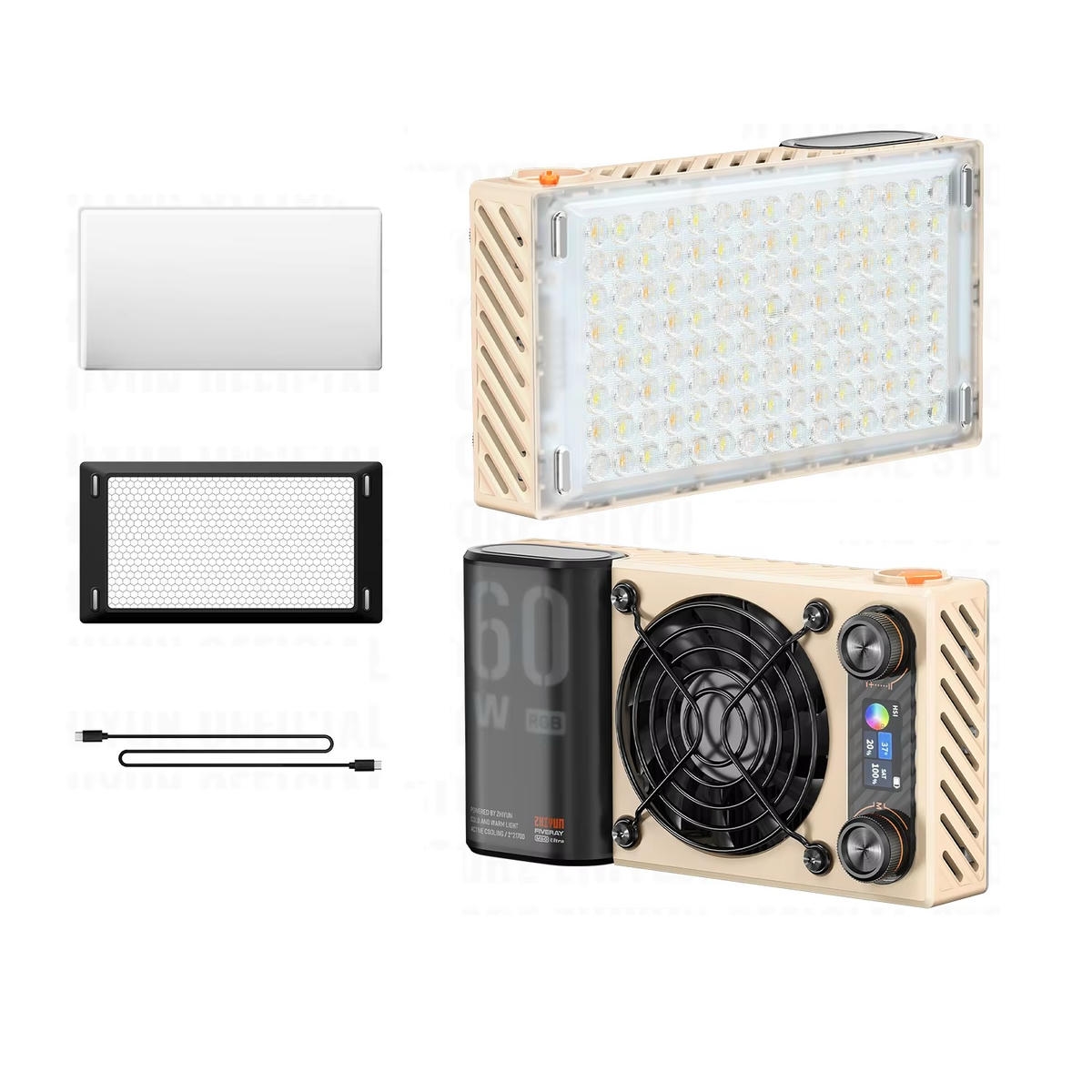 2026-10-21 TBQP Báo Giá Hà Nội - HCM - Đèn Led Zhiyun Fiveray M60 Ultra RGB 2 Đèn Led Zhiyun Fiveray M60 Ultra RGB chính hãng, hình ảnh thực tế mua tại HL Studio Đèn Led Quay Phim 2