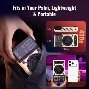 2026-10-21 TBQP Báo Giá Hà Nội - HCM - Đèn Led Zhiyun Fiveray M60 Ultra RGB 10 Đèn Led Zhiyun Fiveray M60 Ultra RGB chính hãng, hình ảnh thực tế mua tại HL Studio Đèn Led Quay Phim 10