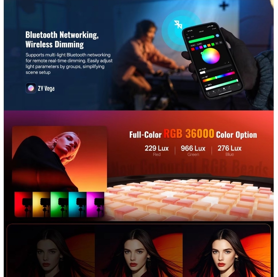 Den Led Zhiyun Molus X100 Rgb Standard Pro 7 Hlstudio 005