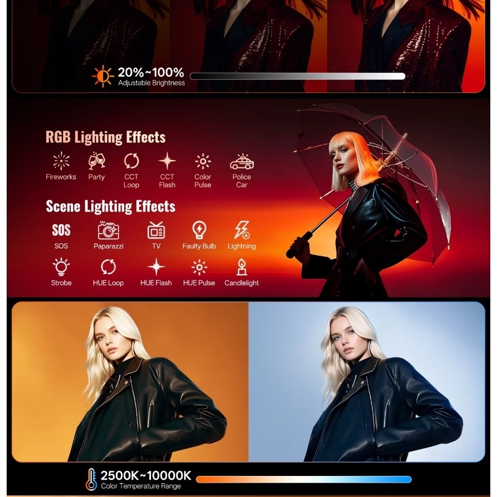 Den Led Zhiyun Molus X100 Rgb Standard Pro 7 Hlstudio 006