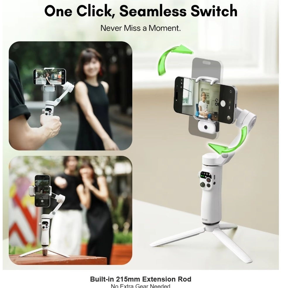 Gimbal Zhiyun Smooth Q5 Ultra Standard Combo 9 Hlstudio 006