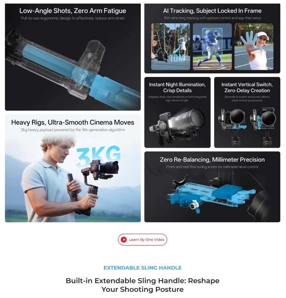 Gimbal Zhiyun Weebill 5 Standard Combo Tai 3Kg New 2026 7 Hlstudio 001