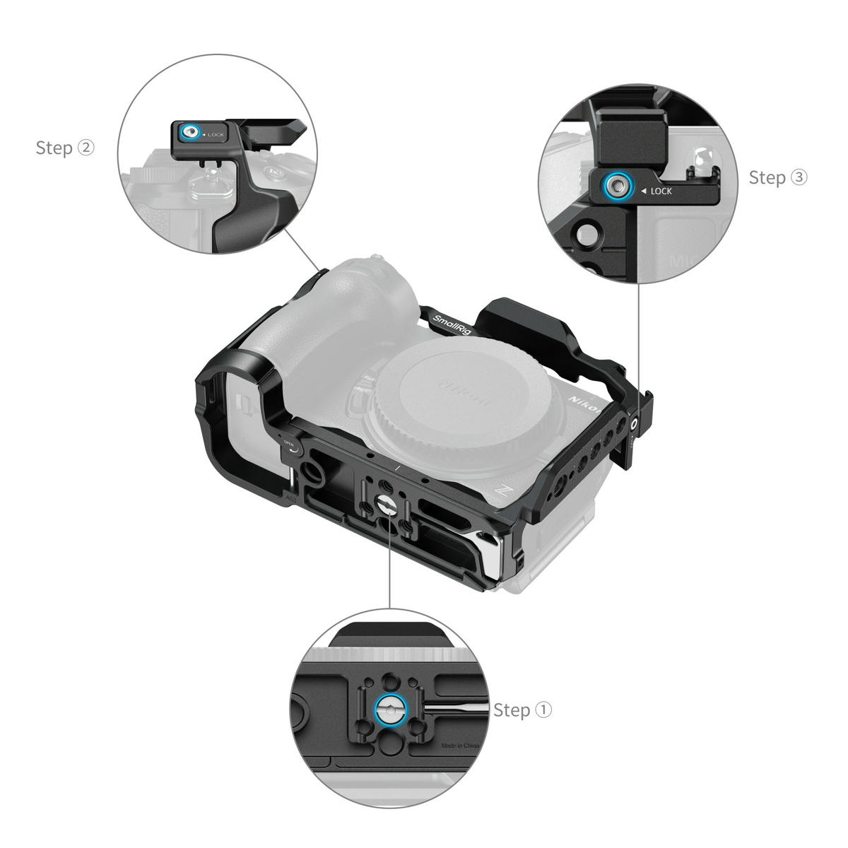2026-10-17 TBQP Báo Giá Hà Nội - HCM - Khung SmallRig 6409 cho máy ảnh Nikon Z5IIC 6 Khung SmallRig 6409 cho máy ảnh Nikon Z5IIC chính hãng, hình ảnh thực tế mua tại HL Studio Khung bảo vệ máy ảnh ( Camera Cage chính hãng ) 6