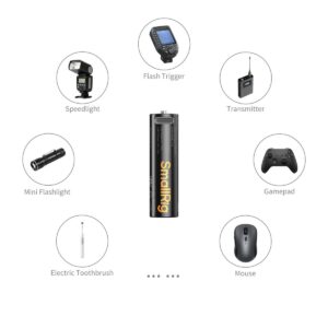 2026-10-16 TBQP Báo Giá Hà Nội - HCM - SmallRig 5768 – Bộ 4 pin sạc AA 3500mWh Lithium với cổng USB-C 13 SmallRig 5768 – Bộ 4 pin sạc AA 3500mWh Lithium với cổng USB-C chính hãng, hình ảnh thực tế mua tại HL Studio Pin sạc thẻ nhớ 13