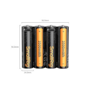 2026-10-16 TBQP Báo Giá Hà Nội - HCM - SmallRig 5768 – Bộ 4 pin sạc AA 3500mWh Lithium với cổng USB-C 11 SmallRig 5768 – Bộ 4 pin sạc AA 3500mWh Lithium với cổng USB-C chính hãng, hình ảnh thực tế mua tại HL Studio Pin sạc thẻ nhớ 11