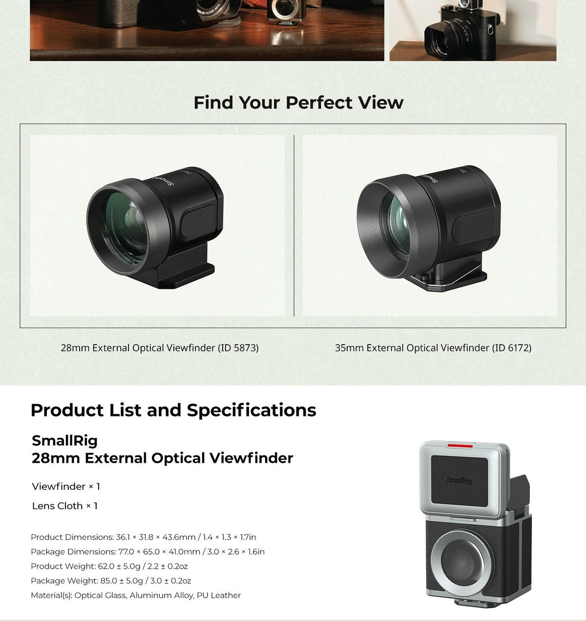 Smallrig 6127 Kinh Ngam Quang Hoc Gan Ngoai 28Mm Ngang Eo 8 Hlstudio 005