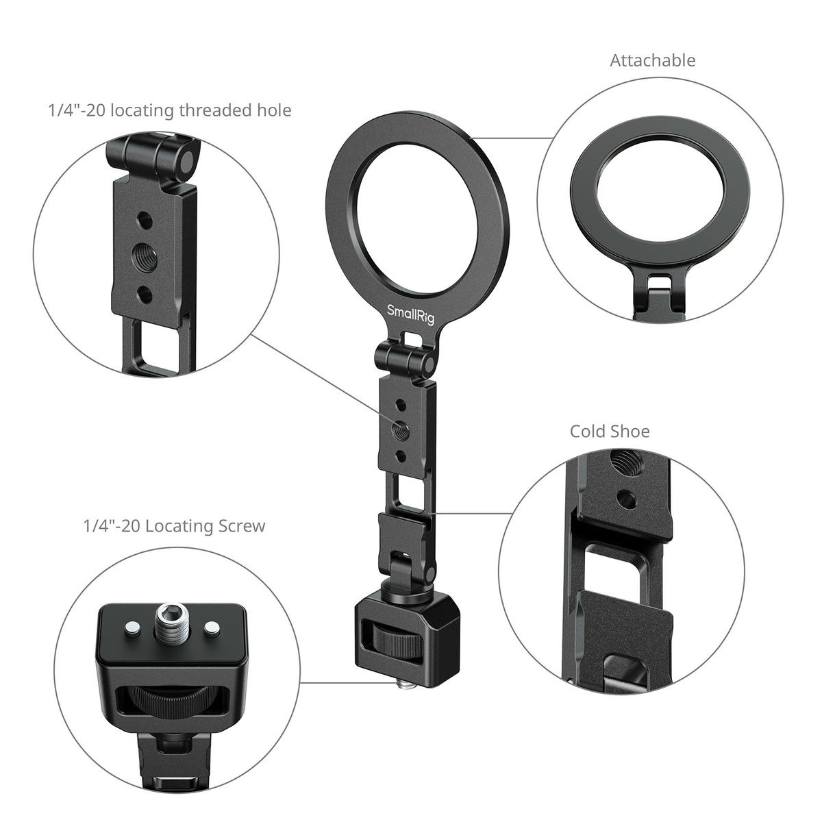 2026-10-16 TBQP Báo Giá Hà Nội - HCM - SmallRig 6886 – Giá đỡ điện thoại Magsafe đế vít 1/4 xoay 360° 9 SmallRig 6886 – Giá đỡ điện thoại Magsafe đế vít 1/4 xoay 360° chính hãng, hình ảnh thực tế mua tại HL Studio Móc treo & Kẹp - Giá đỡ điện thoại 9