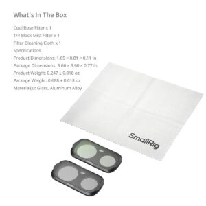 2026-10-17 TBQP Báo Giá Hà Nội - HCM - SmallRig 6977 – Bộ lọc Filter (Cool Rose + Black Mist 1/4) cho Insta360 Luna Ultra 9 SmallRig 6977 – Bộ lọc Filter (Cool Rose + Black Mist 1/4) cho Insta360 Luna Ultra chính hãng, hình ảnh thực tế mua tại HL Studio Bộ lọc ống kính ( Kính Lọc ) 9