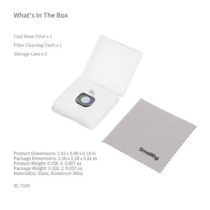 2026-10-15 TBQP Báo Giá Hà Nội - HCM - SmallRig 7106 – Bộ lọc Cool Rose cho Insta360 Luna Pro 9 SmallRig 7106 – Bộ lọc Cool Rose cho Insta360 Luna Pro chính hãng, hình ảnh thực tế mua tại HL Studio Bộ lọc ống kính ( Kính Lọc ) 9