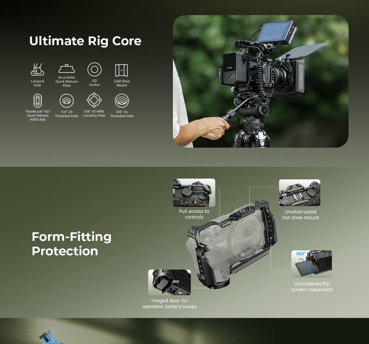 Tam De Gan Smallrig 6695 6696 Cho May Anh Nikon Z5Iic 2 Hlstudio 002