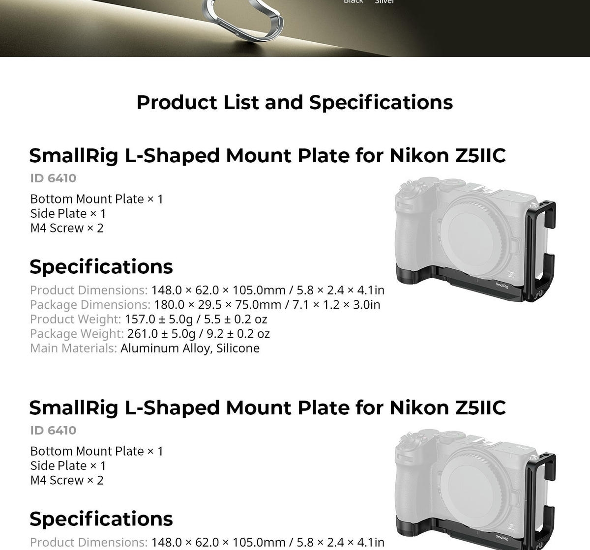 Tam De Gan Smallrig 6695 6696 Cho May Anh Nikon Z5Iic 2 Hlstudio 007