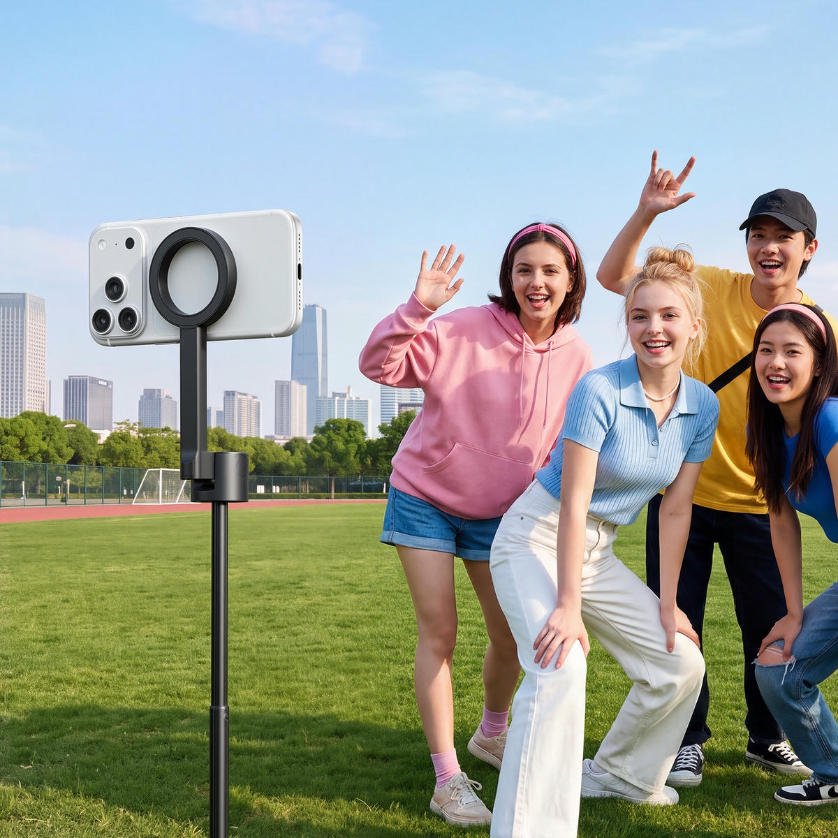Ulanzi Sk33 Chan Tripod Tu Mo Magnetic Selfie Stick Kem Remote S141 14 Hlstudio
